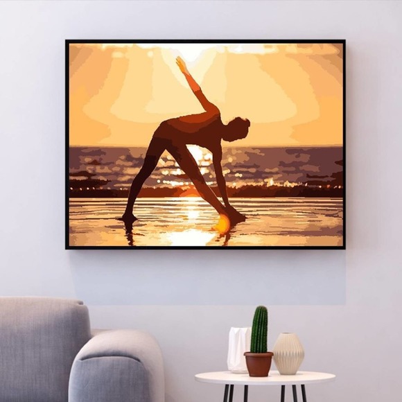 Paint By Number - Yoga Pose - Picture 3 of 4